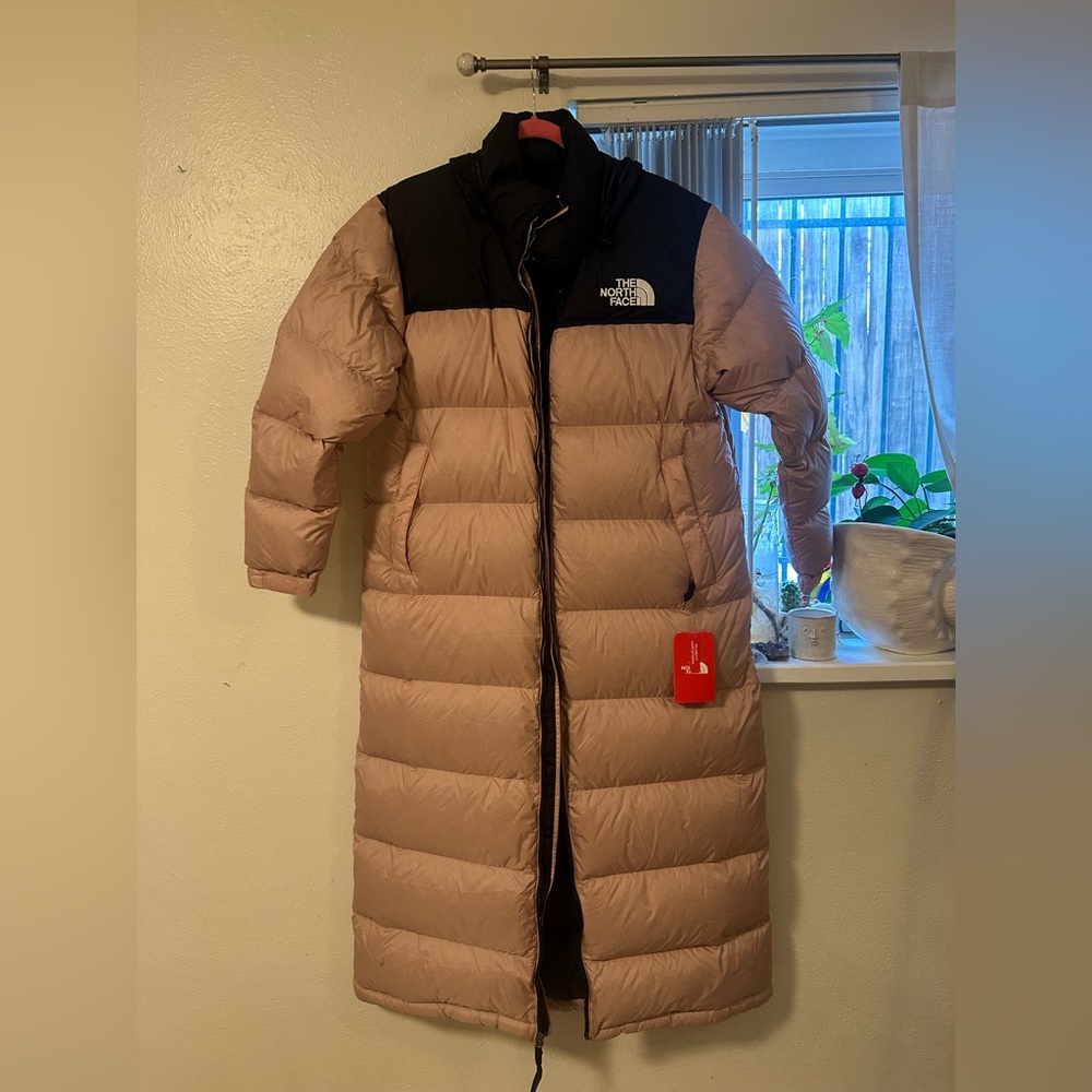 NWT The North Face Nuptse Duster Down Jacket